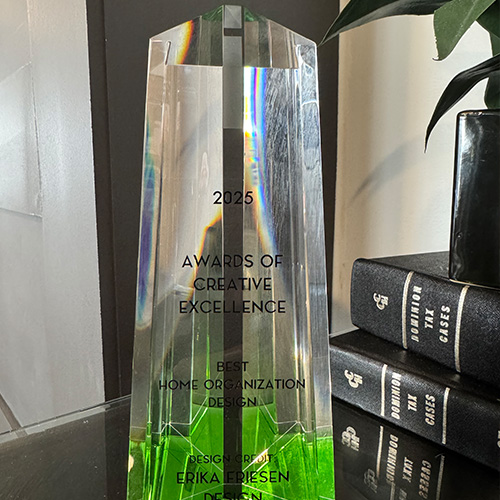 2025 Ace Awards - Best Home Organization Design